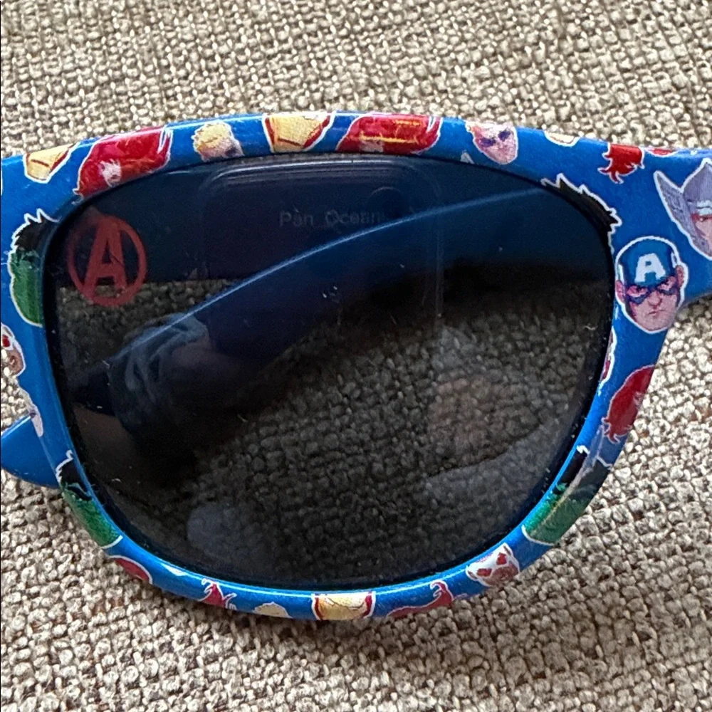Super Hero Colorful Patterned Sunglasses